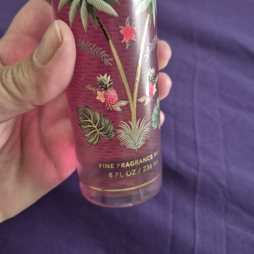 Bath & Body Works Pink Pineapple Sunrise Fine Mist Body Spray New - Picture 5 of 7